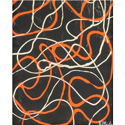 Brice Marden American Abstract Oil on Canvas