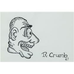 Robert Crumb American Pop Ink on Paper "67"