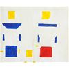 Image 3 : Bart van der Leck Dutch De Stijl Oil on Canvas