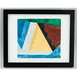 Arthur Dove American Modernist Gouache Certificate