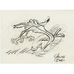 Chuck Jones American Pop Art Pencil on Paper