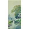 Image 1 : Japanese Watercolour Paper Signed w/ Provenance
