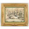 Image 2 : Jan Stanislawski Polish Modernist Watercolor Paper