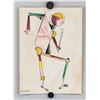 Image 2 : Varvara Stepanova Russian Constructivist Gouache