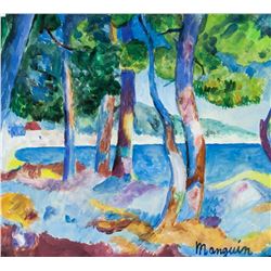 Henri Manguin French Fauvist Gouache Paper