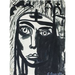 Georges Rouault French Fauvist Gouache on Paper