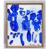 Image 2 : Yves Klein French Abstract Oil on Canvas