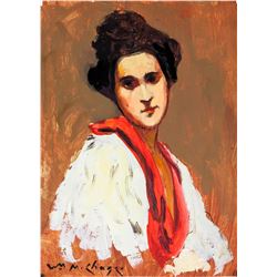 WM Chase US Impressionist Acrylic Z57