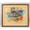 Image 2 : Dieter Roth German-Swiss Modernist Oil on Canvas