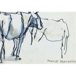Manly Macdonald Canadian Watercolor on Paper