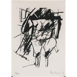 Willem de Kooning US Abstract Signed Litho 2/100
