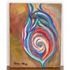 Image 2 : Georgia O'Keeffe American Modernist Oil on Canvas