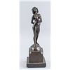 Image 1 : Joe Descomps French 1872-1948 Bronze Nude Statue