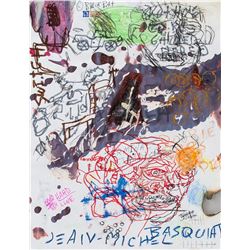 Jean-Michel Basquiat US Neo-Expressionist Mixed