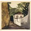 Image 1 : Leo Putz German Expressionist Watercolor on Paper