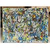 Image 2 : Jackson Pollock American Abstract Oil on Canvas