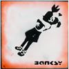Image 2 : Banksy British Pop Signed Reflective Square