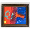 Image 2 : Rufina Tamayo Mexican Surrealist Oil on Canvas