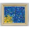 Image 1 : Chinese Oil on Canvas Abstract Composition Signed