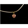 Image 1 : 18kt Gold Ruby (1ct) Pendant