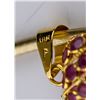 Image 3 : 18kt Gold Ruby (1ct) Pendant