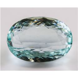 90.55 ct  Bluish-Green Natural Aquamarine AGSL