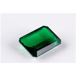 AAA Nanocrystal Lab Emerald Octagon 22 x 16 mm