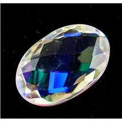 16.65 ct Oval Mystic Multi-Colored Quartz AGSL