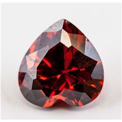 6.03ct Heart Shaped Red Ruby Gemstone