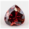 Image 1 : 6.03ct Heart Shaped Red Ruby Gemstone