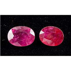 Two 15ct (total) Ruby Gemstones RV $750