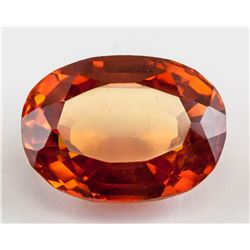 17.40 Ct Gold Orange Sapphire AGSL Certificate