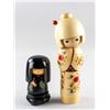 Image 3 : Two Assorted Japanese Kyouningyou & Kokeshi Dolls