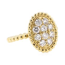 14KT Yellow Gold 0.56 ctw Diamond Ring