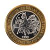 Image 2 : .999 Silver Caesars Palace Las Vegas, Nevada $10 Casino Limited Edition Gaming T