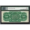 Image 2 : 1872 $50 State of South Carolina Revenue Bond Obsolete Note PMG Superb Gem Unc.