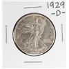 Image 1 : 1929-D Walking Liberty Half Dollar Coin