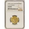 Image 1 : AH421-432 Ghaznavid Dinar A-1619 Masud I Gold Coin NGC Genuine