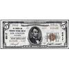Image 1 : 1929 $5 Farmers and Merchants Los Angeles, CA CH# 6617 National Currency Note