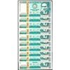 Image 1 : Lot of (10) 1988 Peru Diez Mil Intis Uncirculated Bank Notes