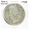 Image 1 : 1928 $1 Peace Silver Dollar Coin
