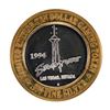 Image 2 : .999 Silver Stratosphere Las Vegas, NV $10 Casino Limited Edition Gaming Token