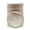 Image 1 : Roll of (20) Brilliant Uncirculated 1922 $1 Peace Silver Dollar Coins
