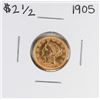 Image 1 : 1905 $2 1/2 Liberty Head Quarter Eagle Gold Coin