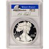 Image 1 : 2015-W $1 Proof American Silver Eagle Coin PCGS PR70DCAM W/Miles Standish Signat