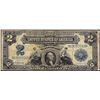 Image 1 : 1899 $2 Mini-Porthole Silver Certificate Note