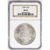 Image 1 : 1878-S $1 Morgan Silver Dollar Coin NGC MS63