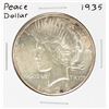 Image 1 : 1935 $1 Peace Silver Dollar Coin