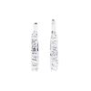 Image 1 : 14KT White Gold 0.56 ctw Diamond Earrings