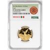 Image 1 : 2017Mo Mexico Proof 1/4 Onza Libertad Gold Coin NGC PF70 Ultra Cameo